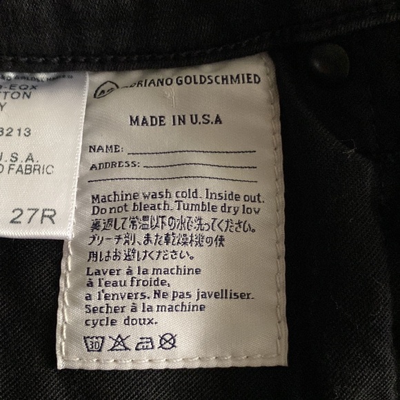 AG Adriano Goldschmied the Legging Ankle Super Skinny Ankle jean in Black wash - Picture 12 of 15